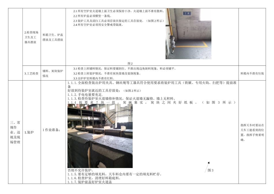 四碳素厂焙烧车间装出炉岗位作业标准化_第2页