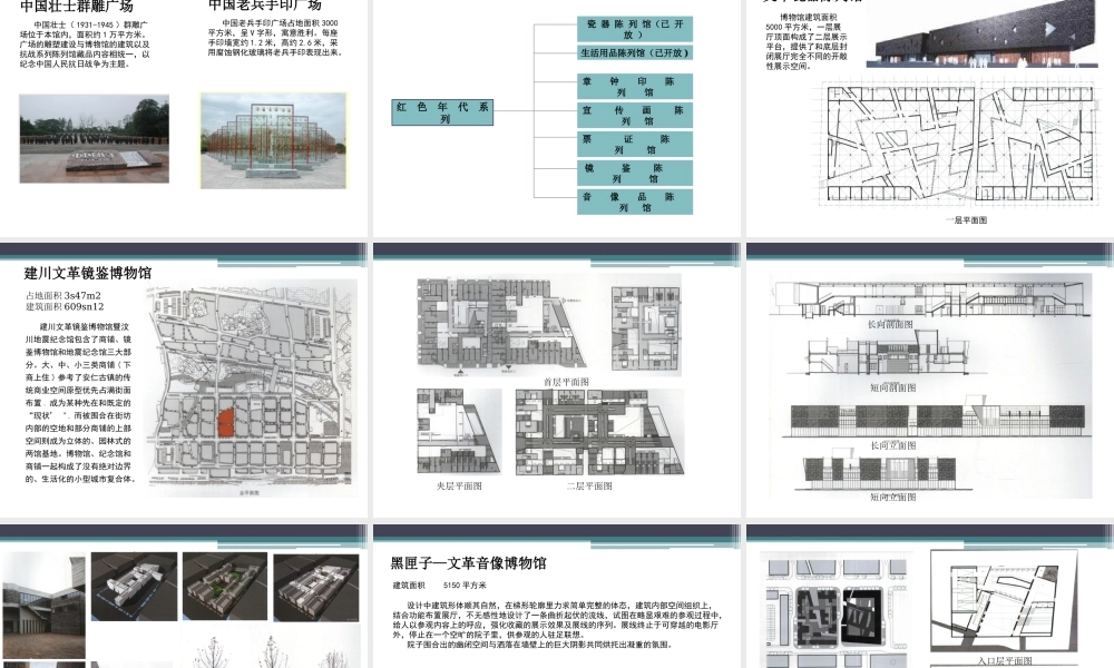 建川博物馆各馆案例分析