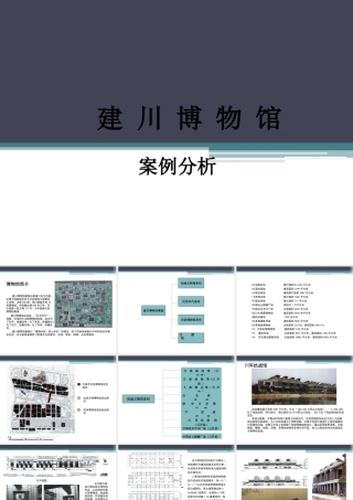 建川博物馆各馆案例分析