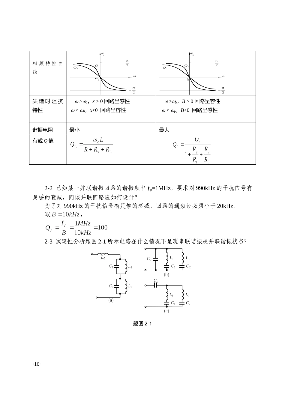 通信电子线路习题解答_第2页
