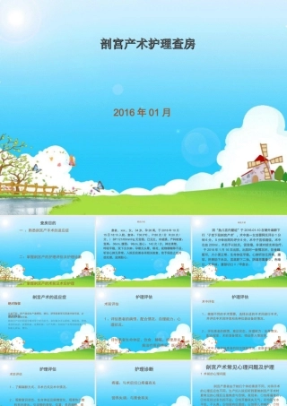 剖宫产护理查房