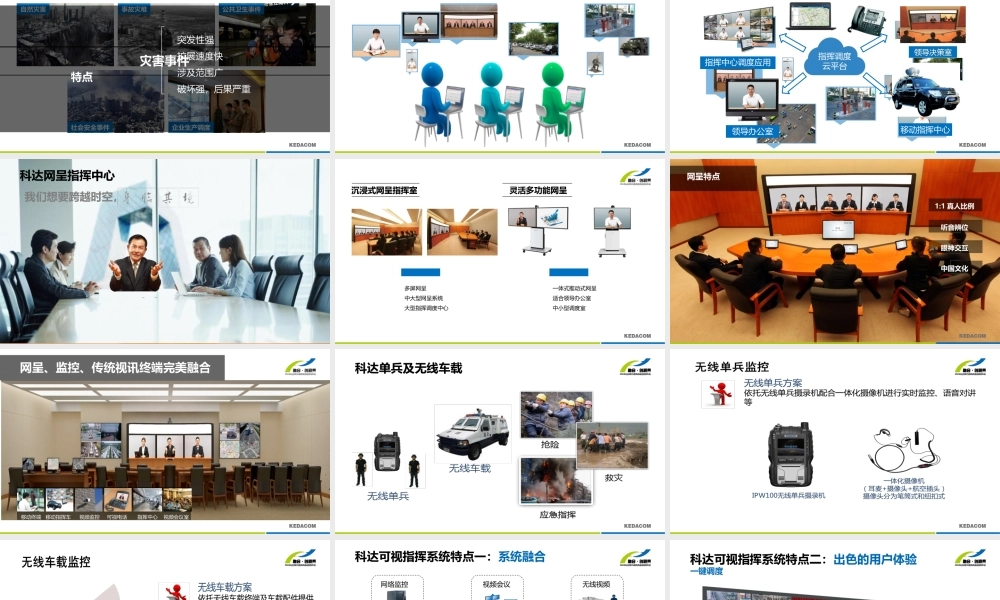 科达可视指挥调度系统