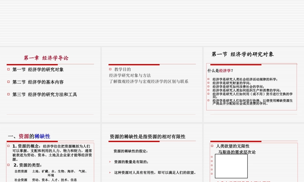 经济学基础-课件