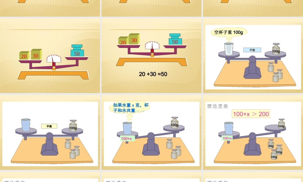 清怡陈娟娟五上第四单元窗1“认识方程”课件