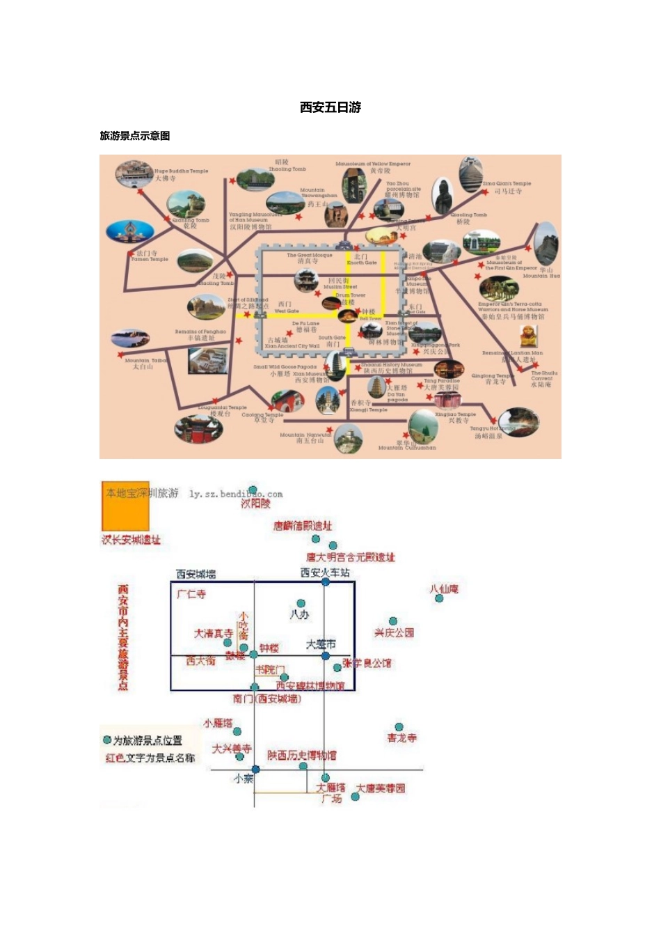 西安2017旅游攻略_第1页