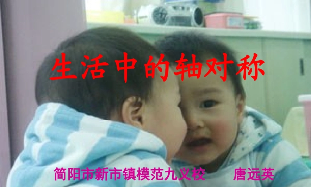 《生活中的轴对称》课件