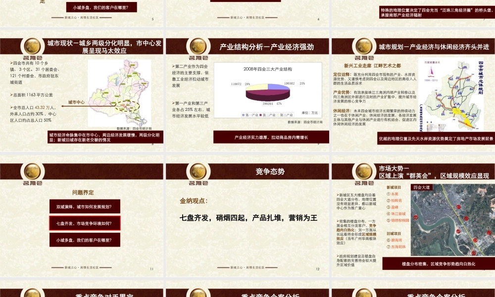 广州茗雅汇地产营销竞标方案