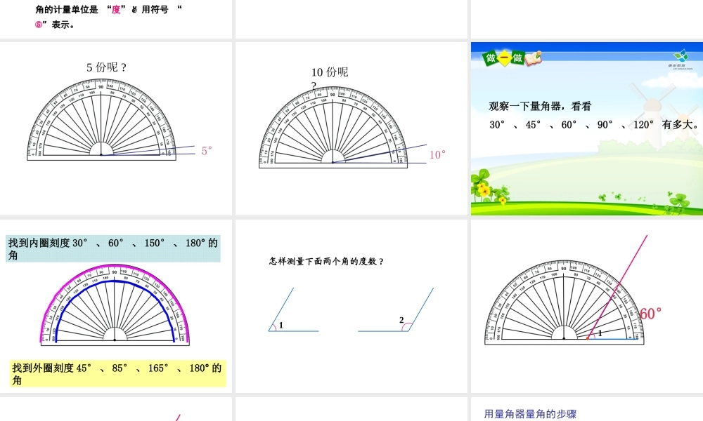 《角的度量》-(2)