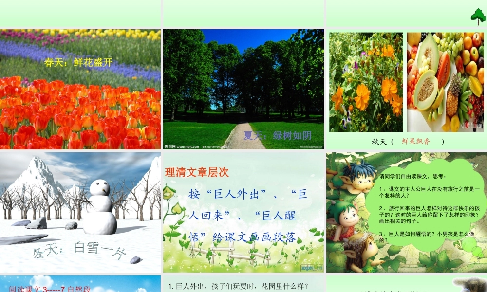 巨人的花园课件1