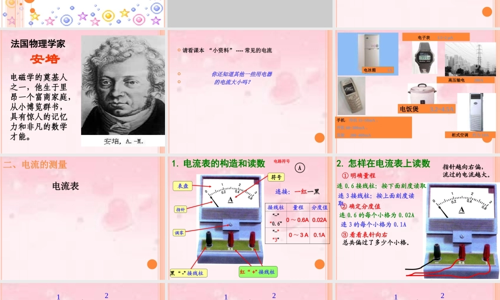 15.4电流的测量(29张ppt)