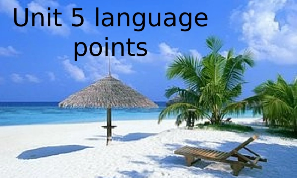 unit5languagepoints