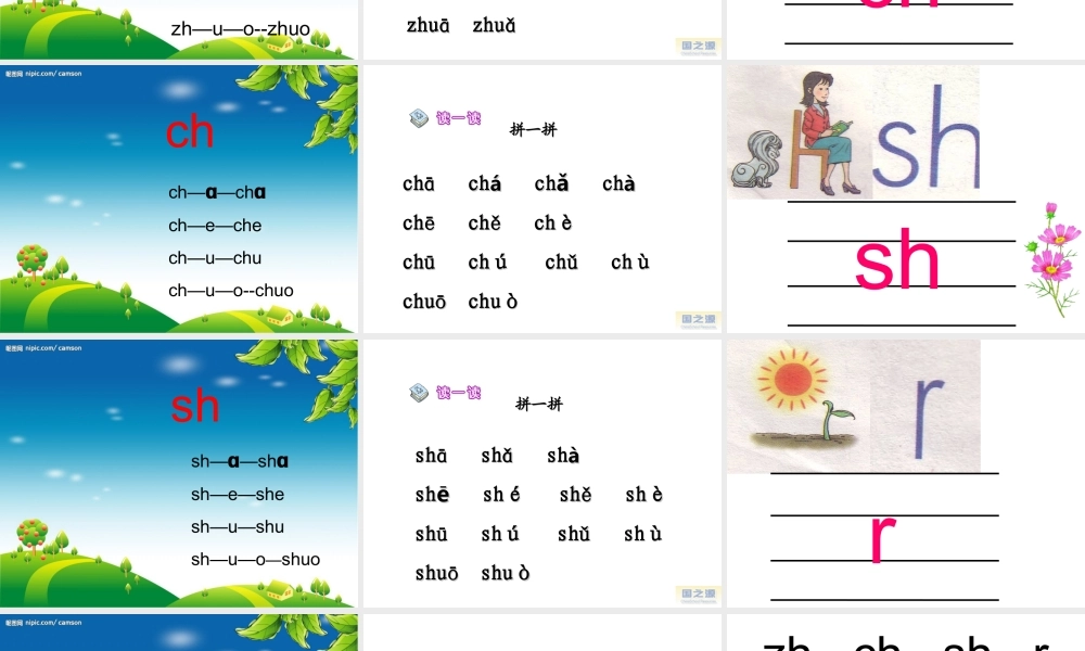 zh-ch-sh-r教学课件