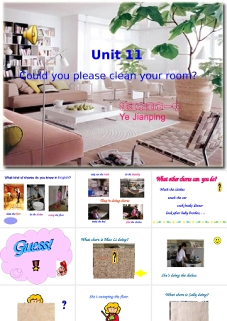 Unit11Couldyoupleasecleanyourroom