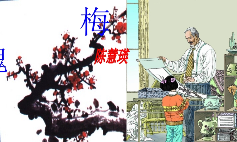 《梅花魂》课件3