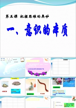 意识的本质PPT课件-修改要讲-62635