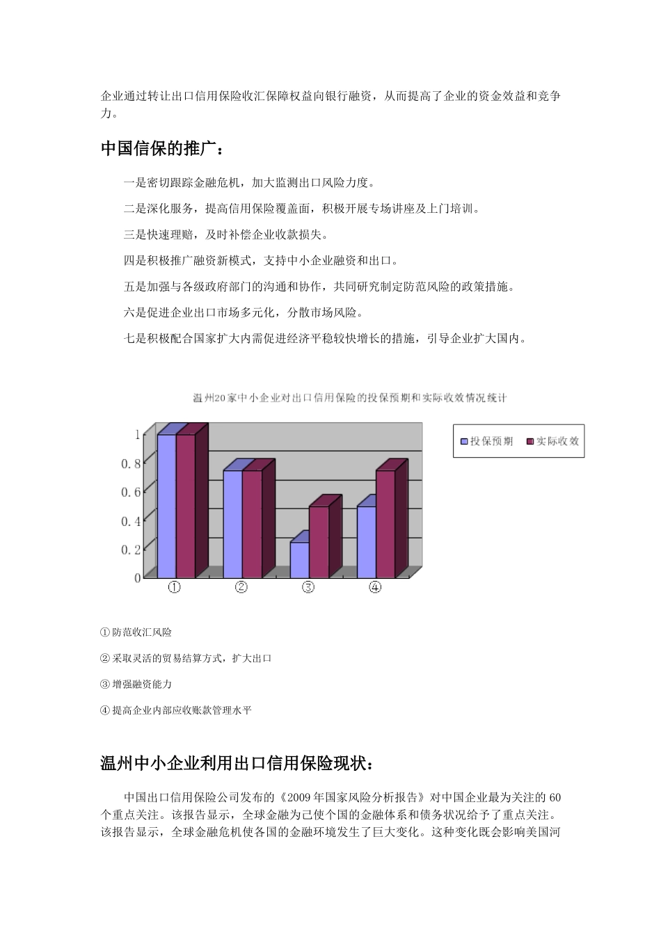 温州中小企业利用出口信用保险现状调查(1)_第3页