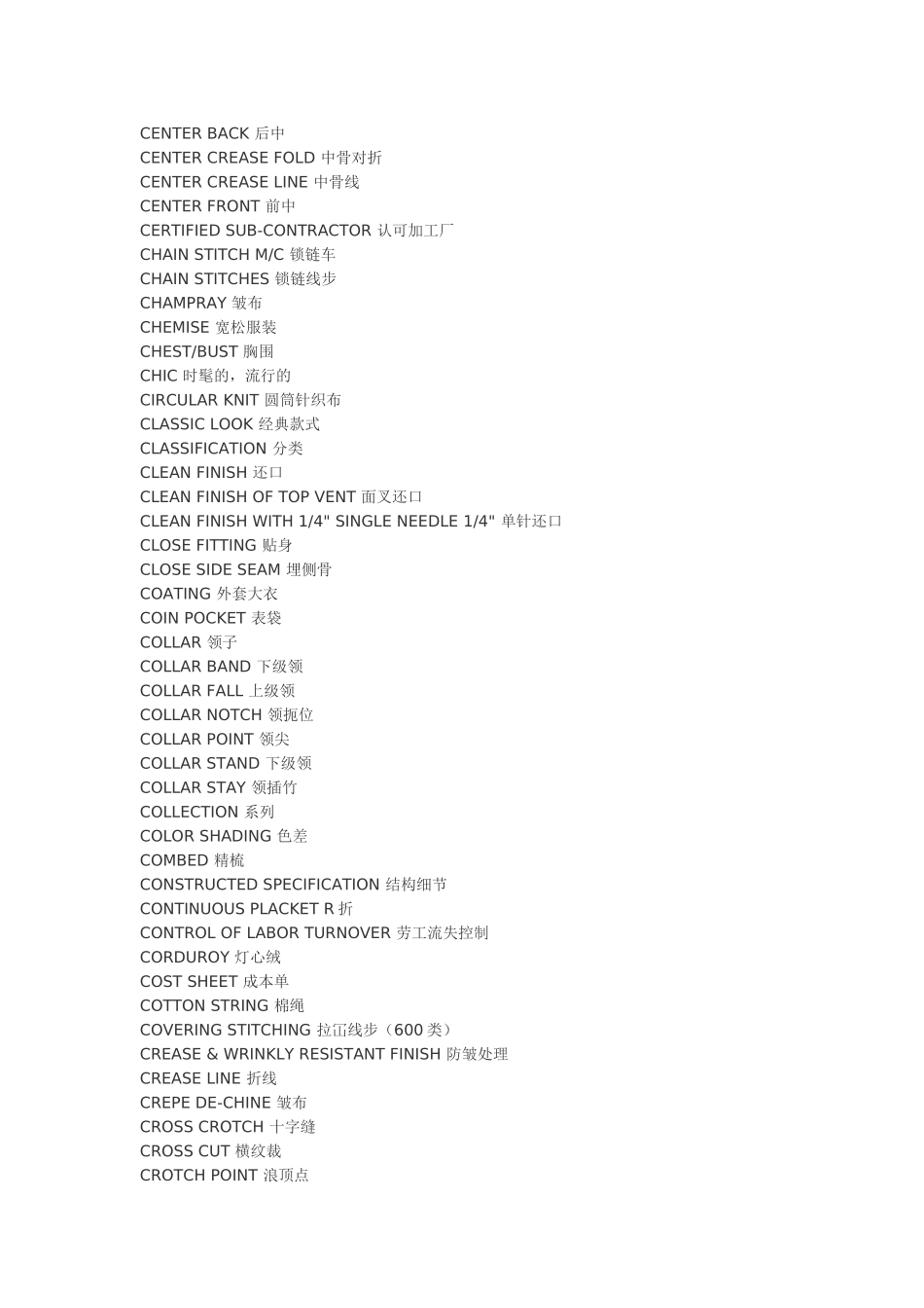 服装专业术语_第3页