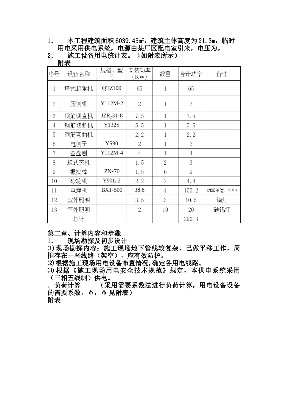 时用电施工组织设计(DOC24页)_第2页
