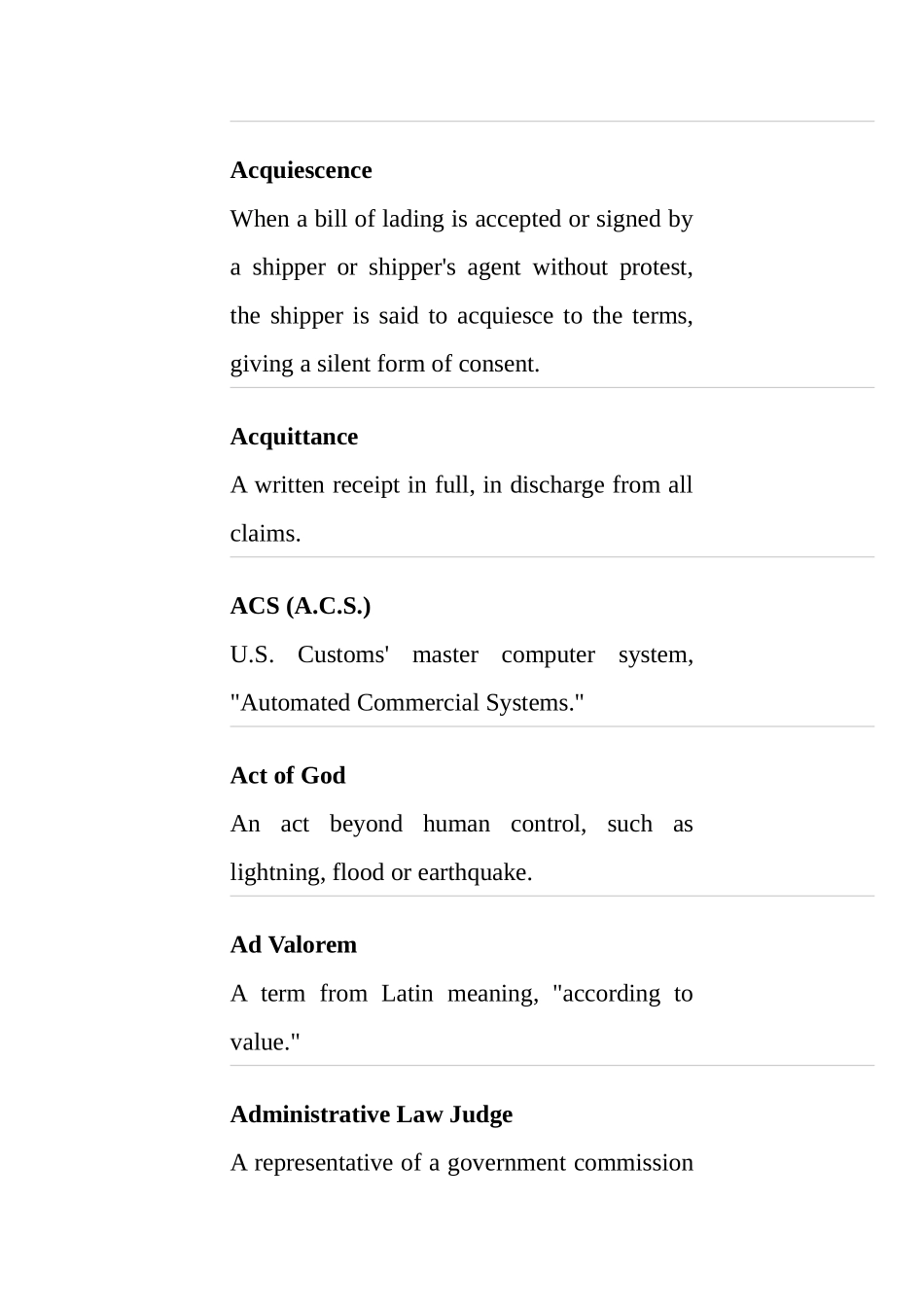 海运术语索引英文版_第3页