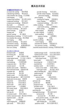 模具技术用语doc38(1)
