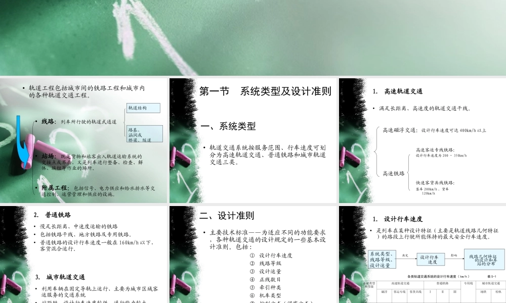 第五章轨道工程