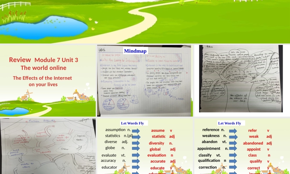 Reading(2)：TheeffectsoftheInternetonourlives