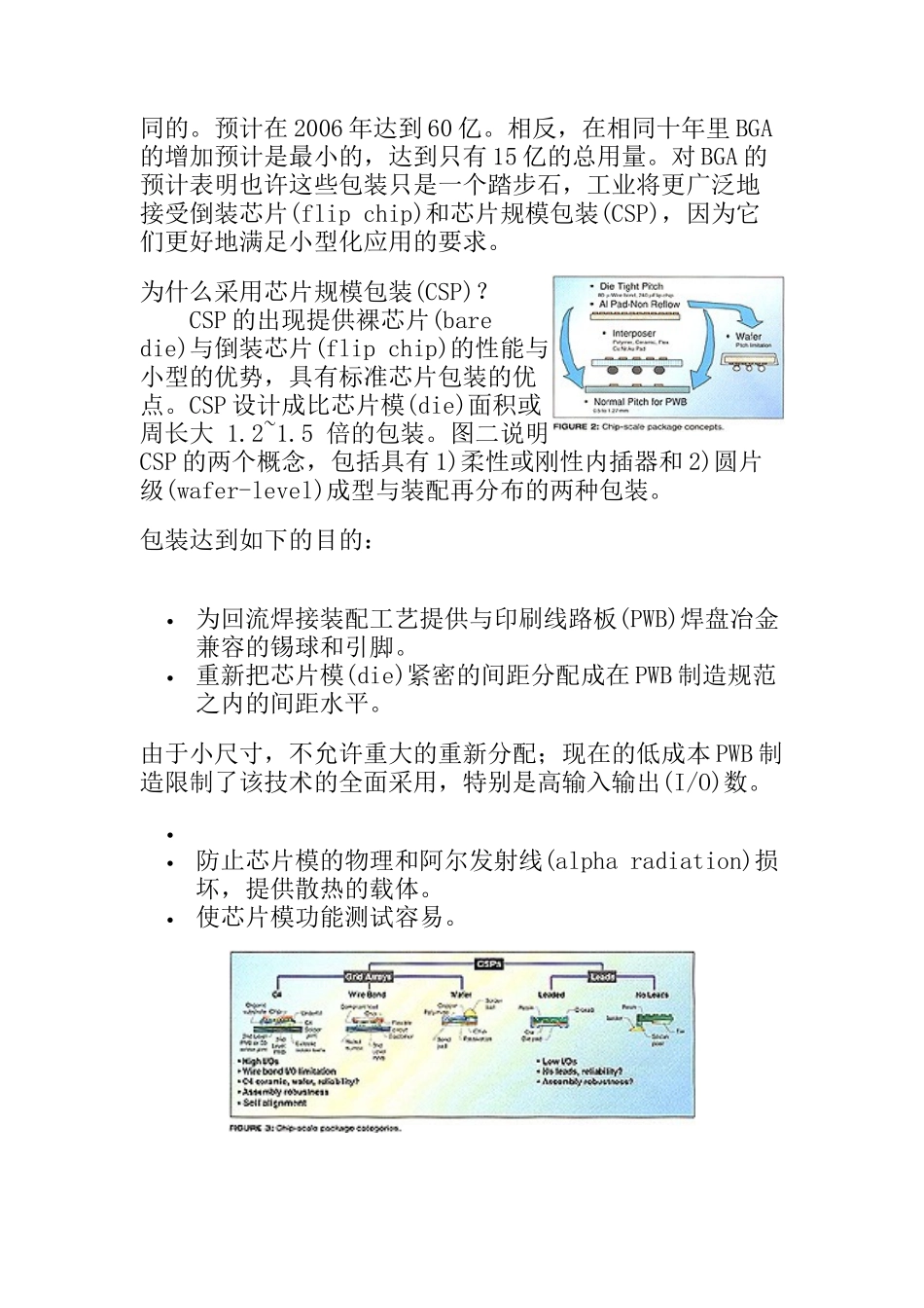 CSP芯片规模装配的可靠性_第2页