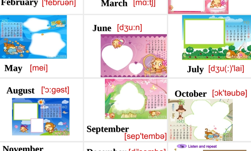 Unit-8-When-is-your-birthday单元课件