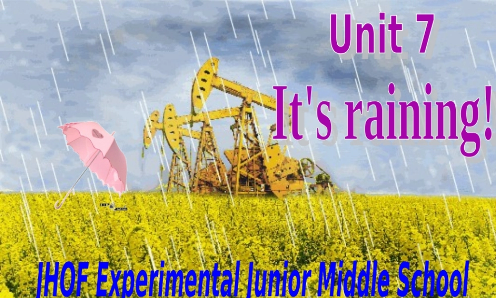 U7It'sraining!