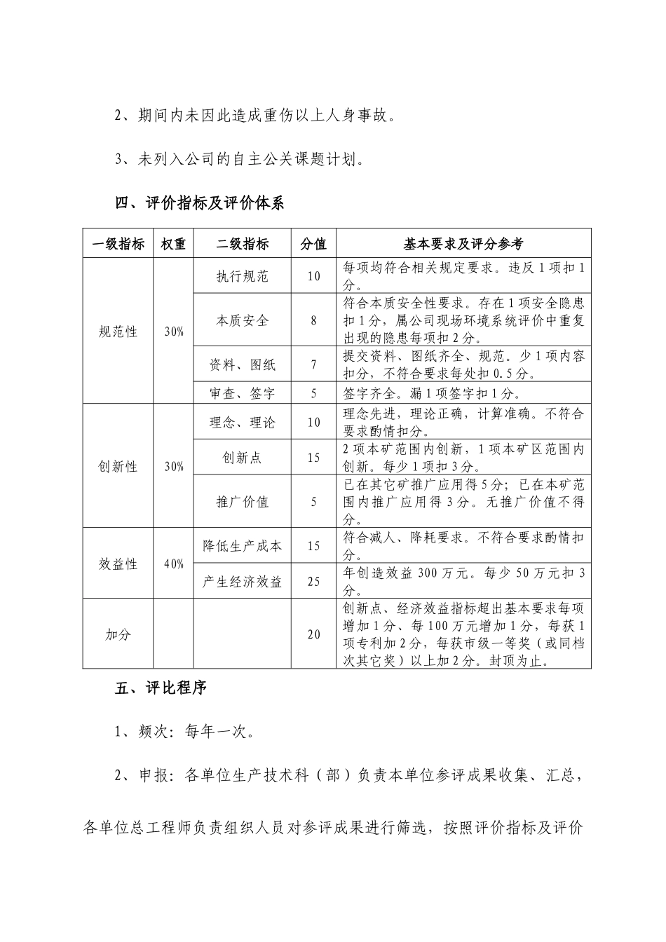 公司工程设计专项评比交流活动实施制度_第2页