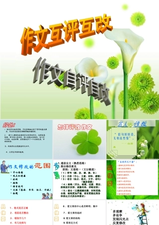 作文互评互改