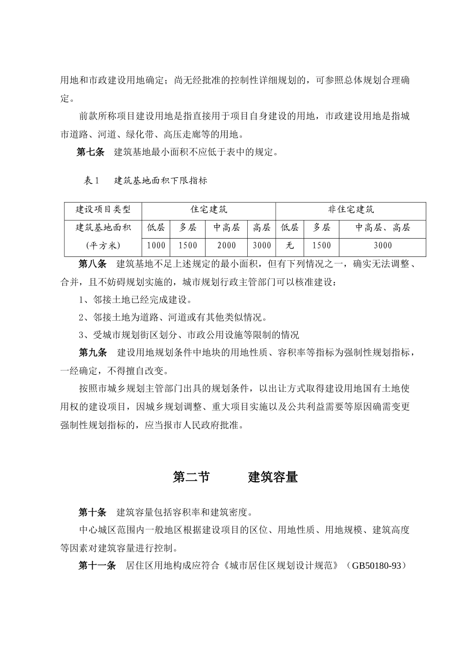 济宁市城市规划技术管理规定_第2页