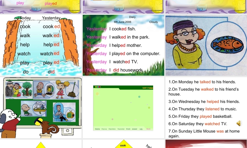 (外研版)四年级英语下册课件-MODULE9-unit1(1)