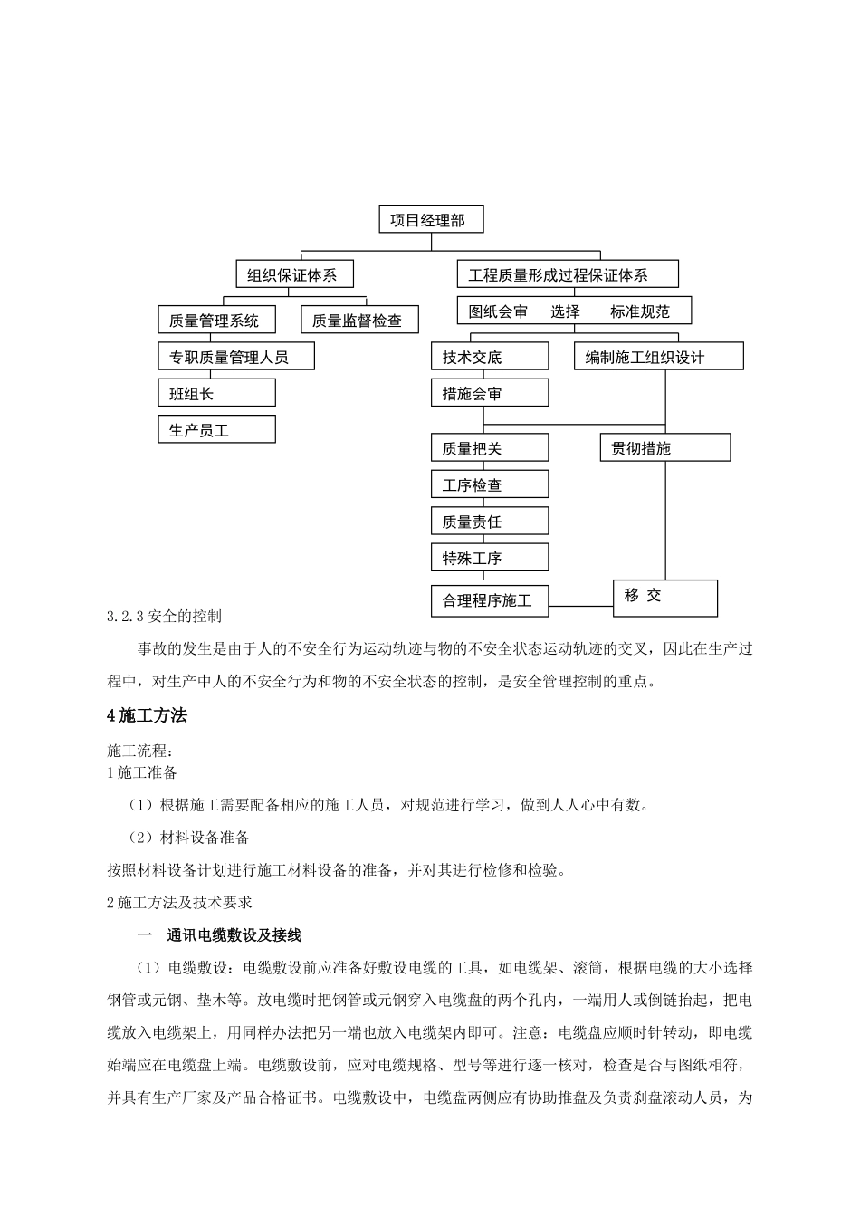 井下通信线路安装工程施工组织设计(DOC6页)_第3页