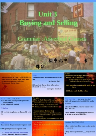 Unit3BuyingandSelling课件