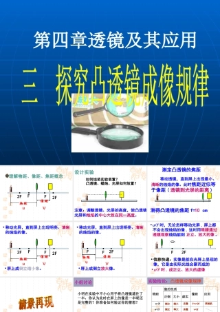 三、凸透镜成像的规律-(5)