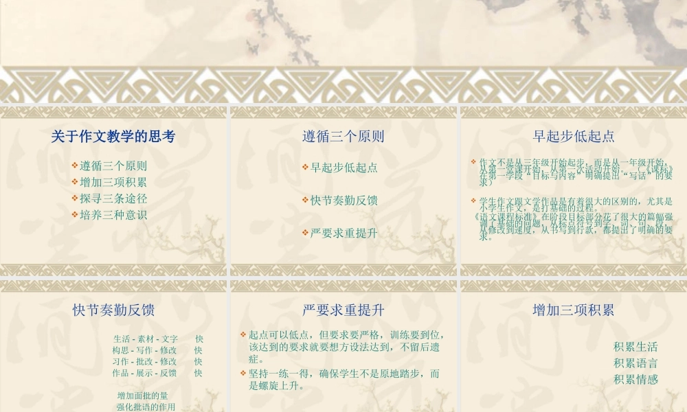 作文教学的思考课件