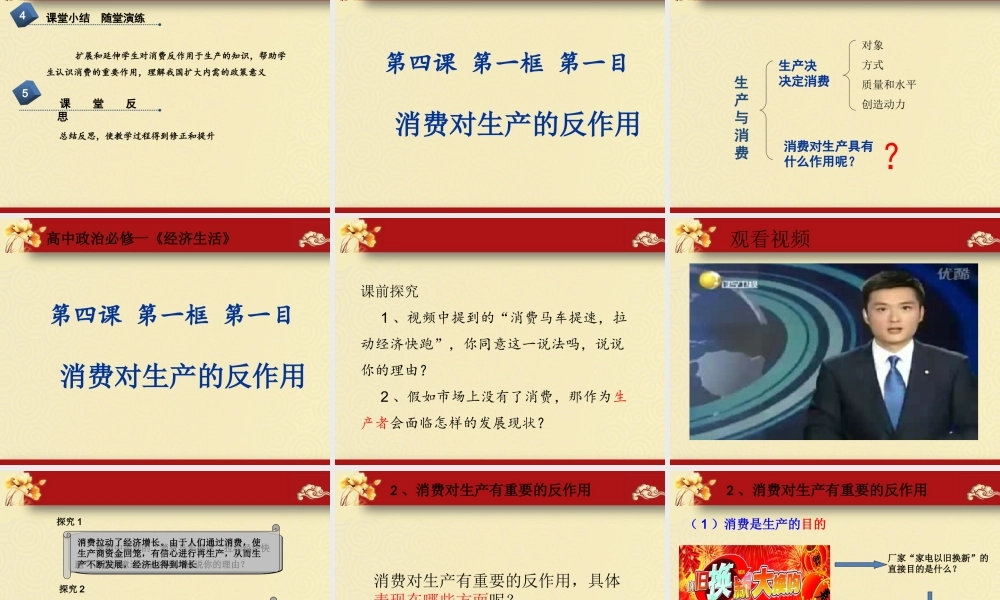 消费对生产的反作用