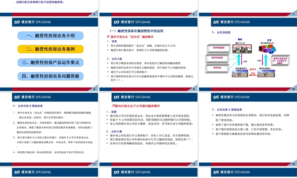 银行融资保函实务培训资料