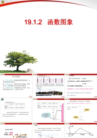 19.1.2函数的图像