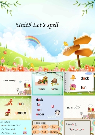 PEP新三年级英语第五单元Let's-spell