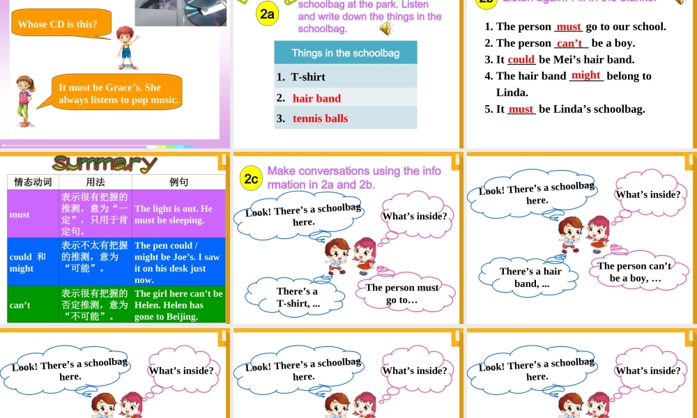 初中三年级英语unit8第一课时课件