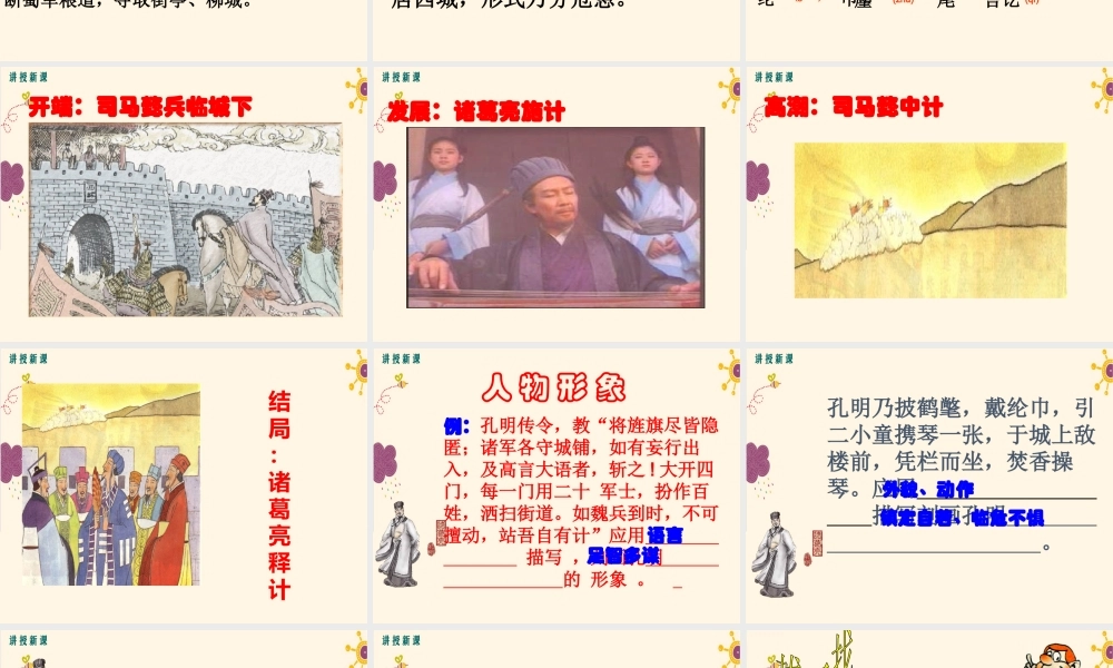 空城计PPT