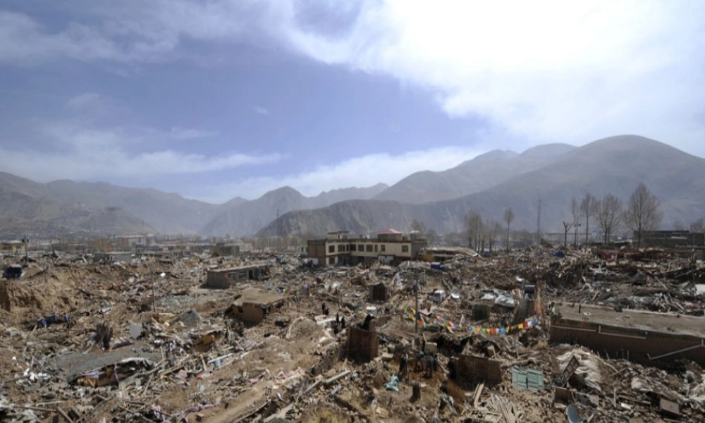 地震中的父与子-(2)