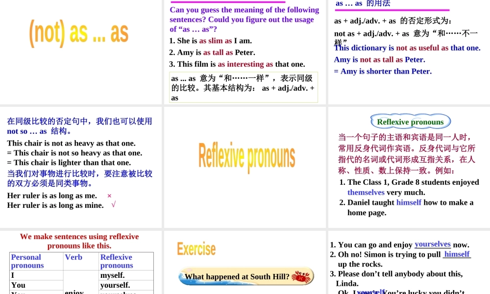 Unit3Grammar八年级英语上册