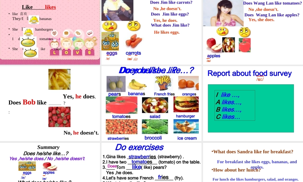 -新目标版英语七上《Unit+6+Do+you+like+bananas》课件-2012101142359319-441