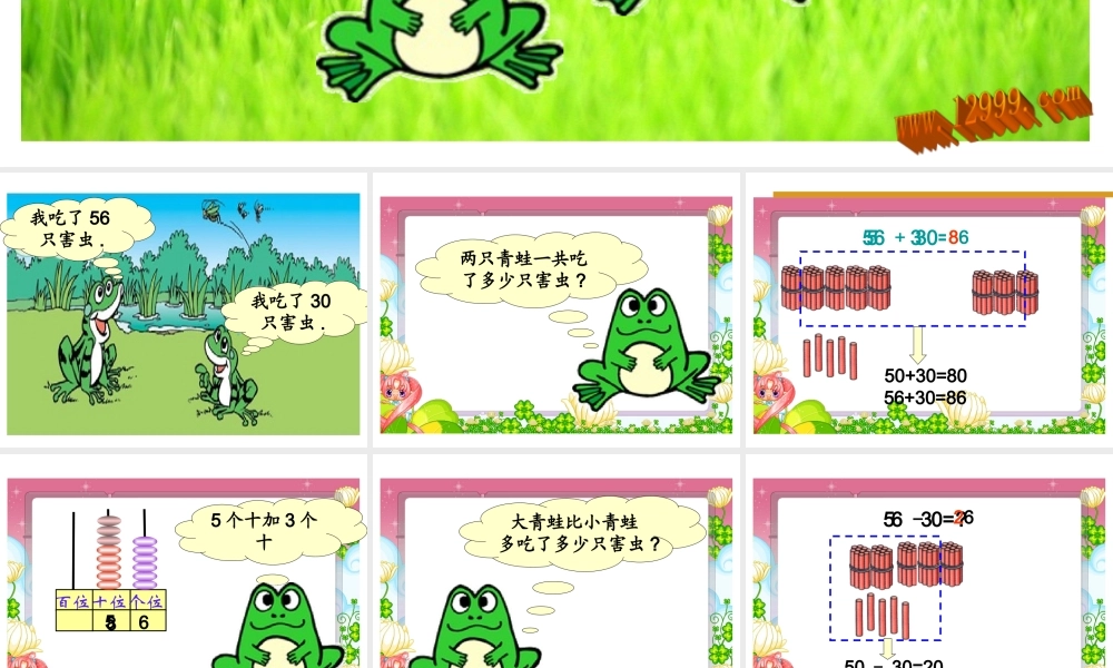 青蛙吃虫子课件