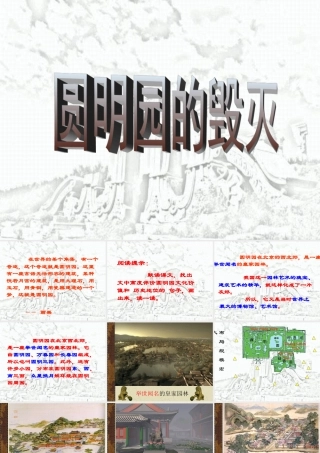 圆明园的毁灭-(2)