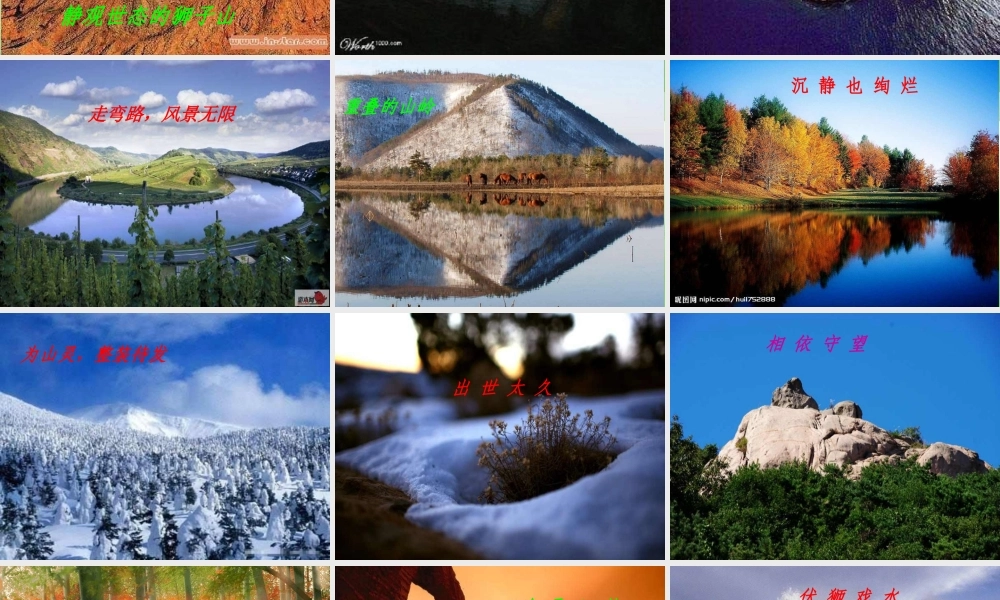 《敬畏自然》课件(68页)