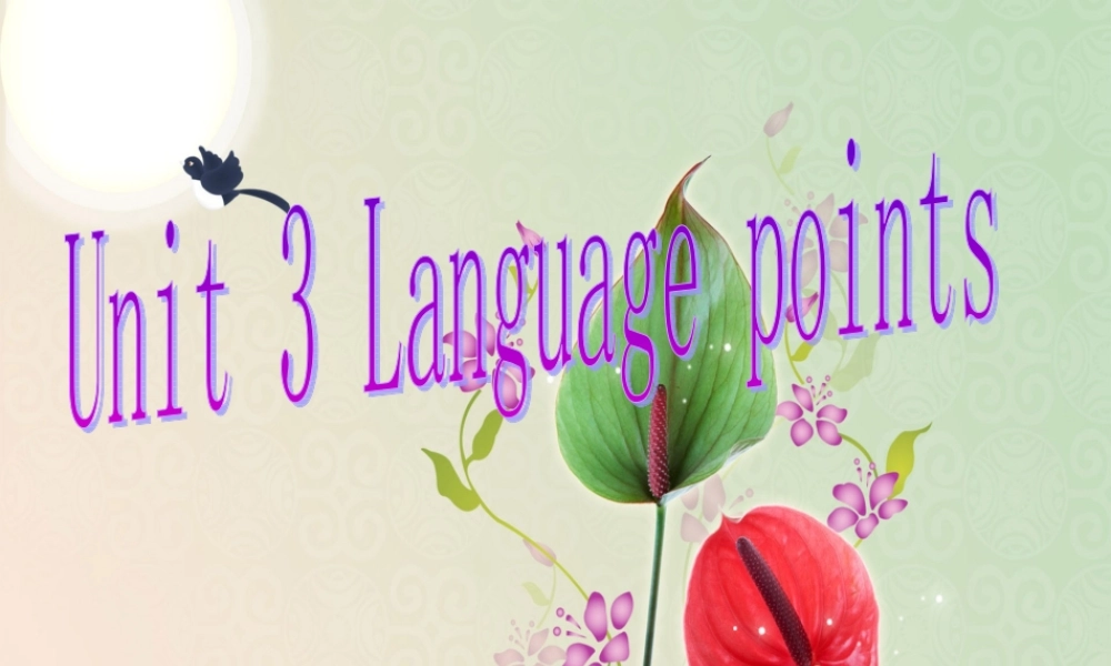 unit3languagepoints